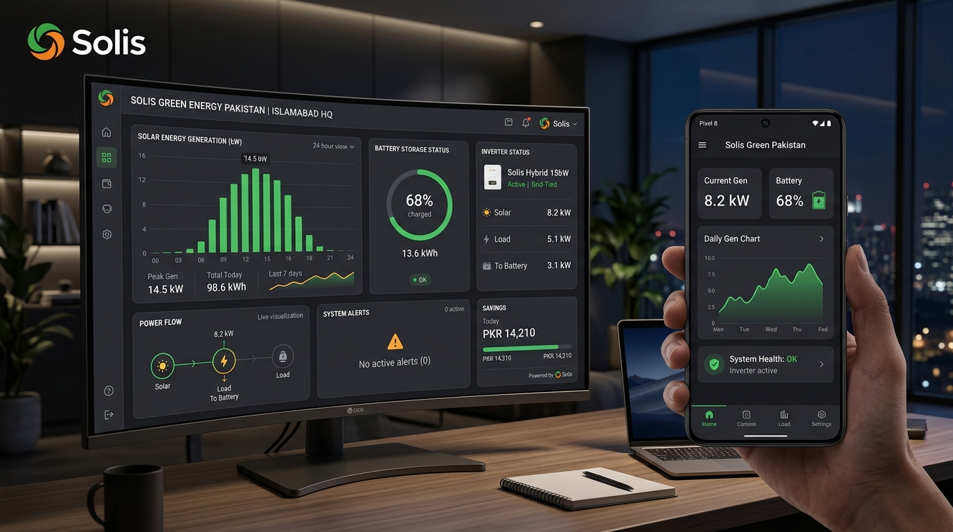 Solis Green Energy Pakistan IoT